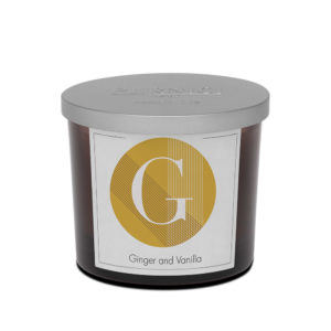 Pernici ginger vanilla scented candle